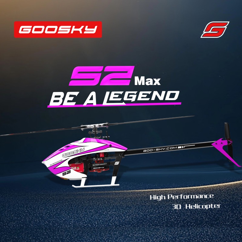 Rc Helicopter Case - GOOSKY S2 Max Modello di Aereo