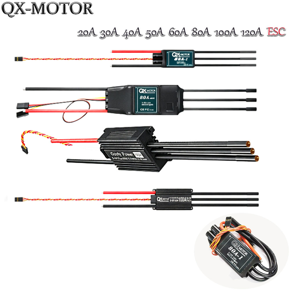 Rc Helicopter Motor - Regolatore di velocità ESC brushless 20A-120A