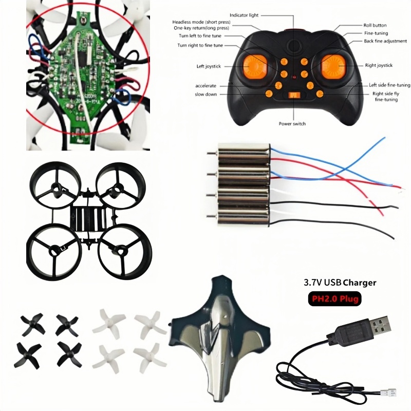 Rc Helicopter Tool Kit - Kit Drone Fai-da-Te Completo 2.4G con
