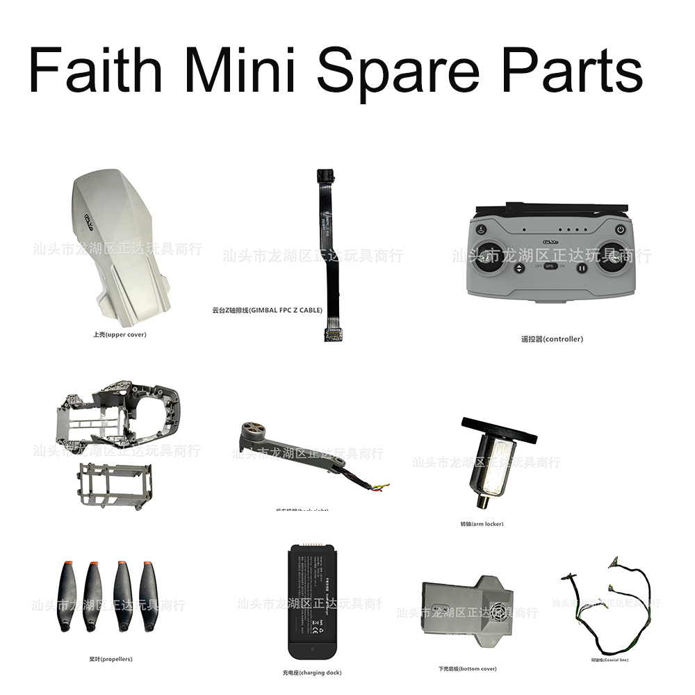 Rc Helicopter Coaxial - CFLY Faith Mini pezzi di ricambio