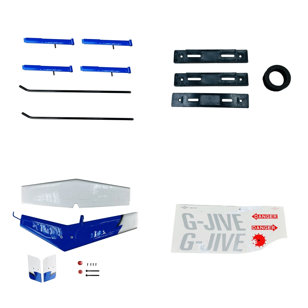 Rc Helicopter Coaxial - Roban 600 Dimensioni MD-500E Fusoliera Pezzi
