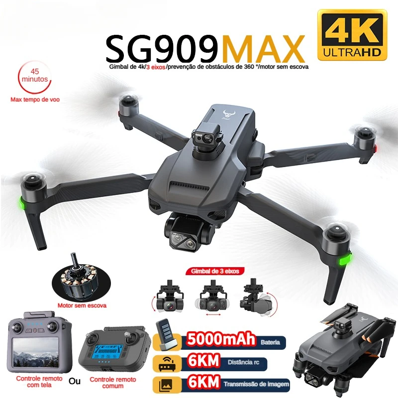 Rc Helicopter Case - ZLL SG909 SG909MAX Drone professionale con