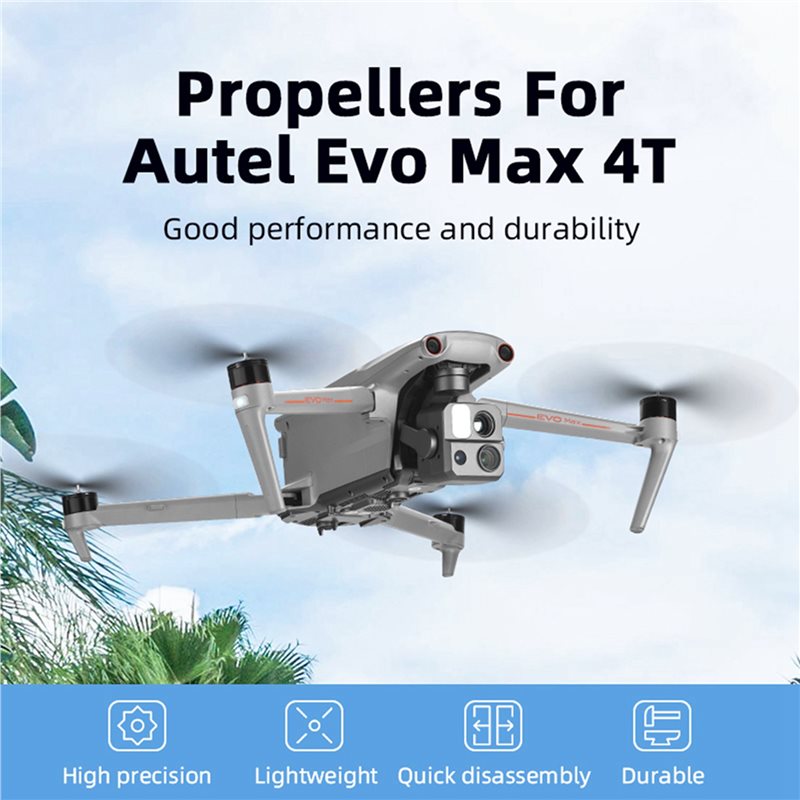 A33T-20X: eliche a sgancio rap - Autel Drone Evo Max 4T recensione e prezzo