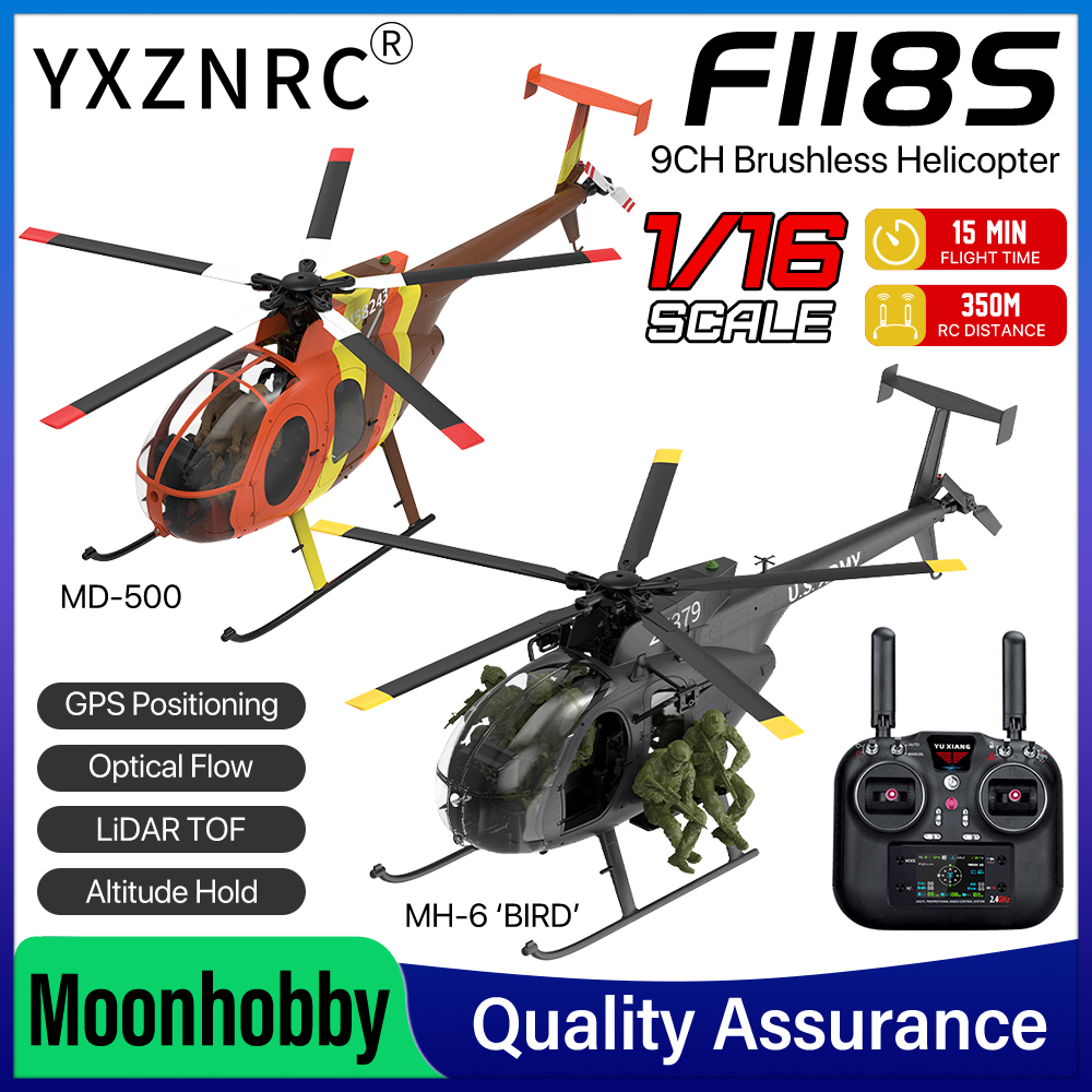 Elicottero RC YUXIANG F118S MH - Rc Helicopter Case recensione e prezzo