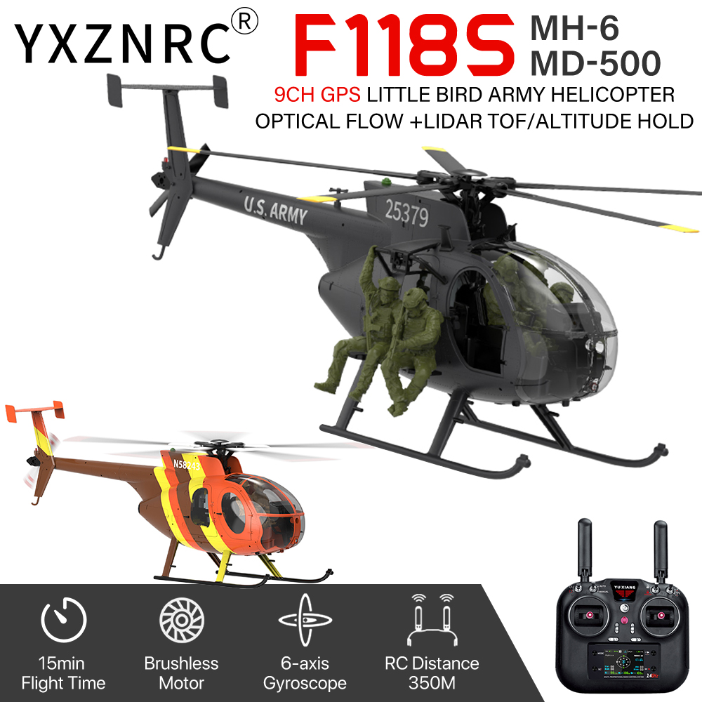 Elicottero RC YUXIANG F118S MH - Rc Helicopter Case recensione e prezzo